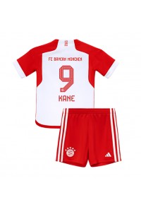 Fotbalové Dres Bayern Munich Harry Kane #9 Dětské Domácí Oblečení 2023-24 Krátký Rukáv (+ trenýrky)